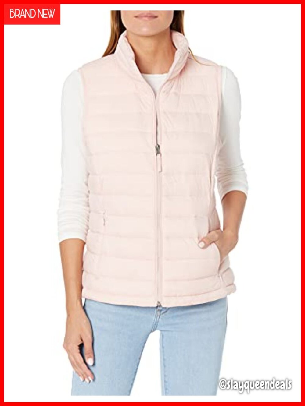 Women's Lightweight Water-Resistant Packable Puffer Vest